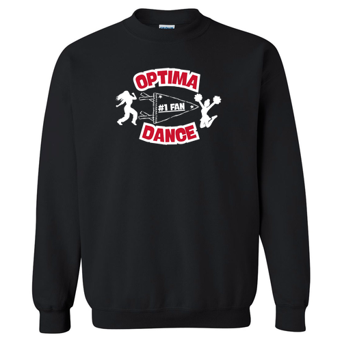 Gildan Heavy Blend Crew Neck Sweatshirt -- Black