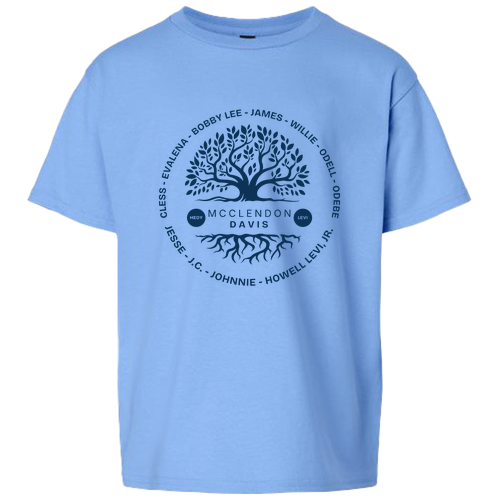 Gildan Ultra Cotton Youth Basic T-Shirt -- Carolina Blue