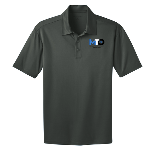 MTO Port Authority Silk Touch Performance Polo -- Steel Grey