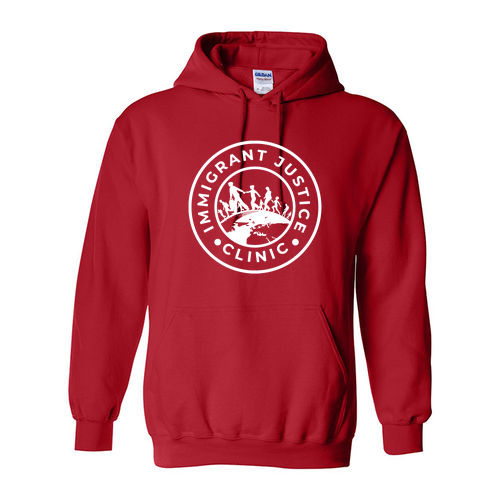 Gildan Heavy Blend Hooded Sweatshirt -- Red