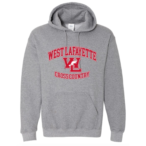 Gildan Heavy Blend Hooded Sweatshirt -- Graphite Heather