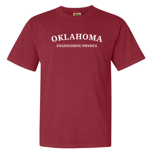 Physics Comfort Colors Ringspun Garment Dyed T Shirt -- Crimson