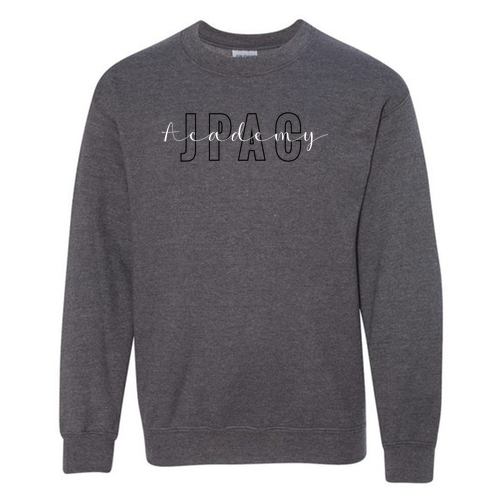 Youth Heavy Blend Crew Neck Sweatshirt -- Graphite Heather