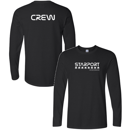 Gildan Softstyle Longsleeve T Shirt -- Black