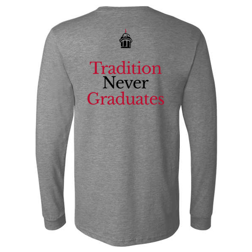 Bella+Canvas Unisex Heather Cvc Long Sleeve Tee- Heathers -- Deep Heather