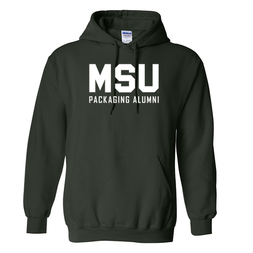 Gildan Heavy Blend Hooded Sweatshirt -- Forest Green