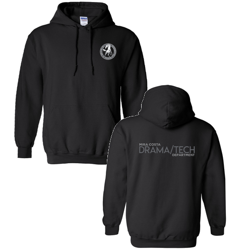 Gildan Heavy Blend Hooded Sweatshirt -- Black [HIDE]