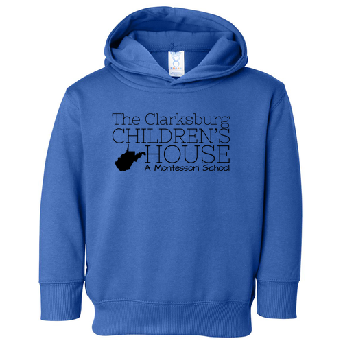 Rabbit Skins TODDLER Hooded Sweatshirt -- Royal
