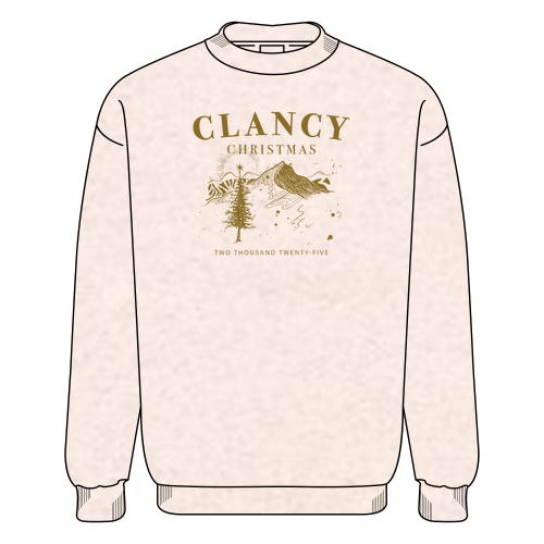 LAT Apparel Unisex Elevated Fleece Crew -- Natural Heather