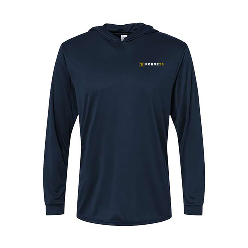 Paragon Bahama Performance Hooded Long Sleeve T-Shirt -- Navy