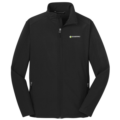 Port Authority Core Soft Shell Jacket -- Black