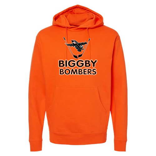 Midweight Hooded Sweatshirt -- Orange