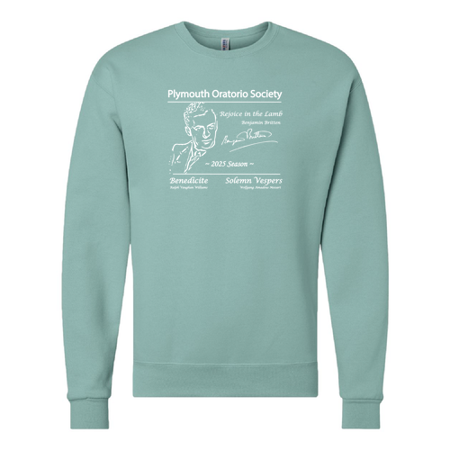 Jerzees 8 Oz., 50/50 Nublend Fleece Crewneck Sweatshirt -- Sage
