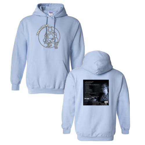 Science Gildan Heavy Blend Hooded Sweatshirt -- Light Blue