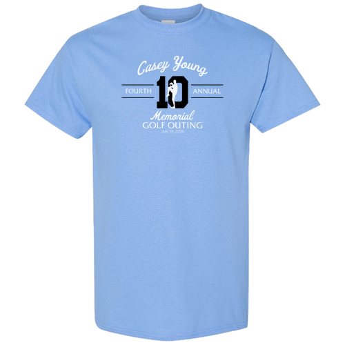 Adult Gildan Heavy Cotton Basic T-Shirt -- Carolina Blue