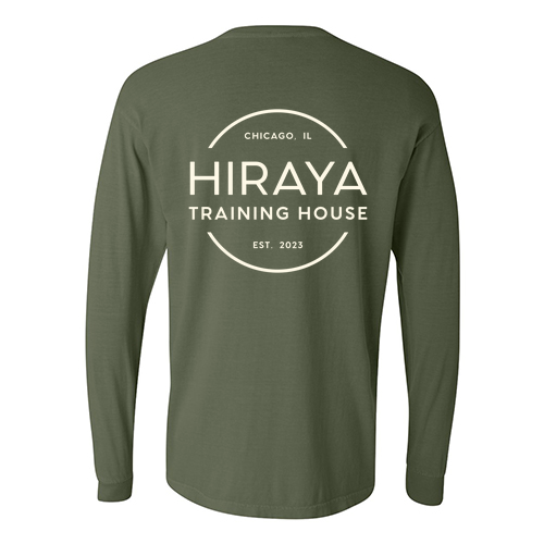 Hiraya Classic Logo Long Sleeve Tee -- Hemp