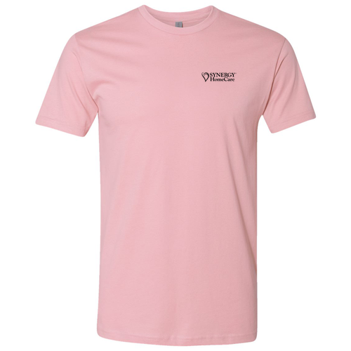 Next Level Apparel Unisex Cotton Tee -- Light Pink