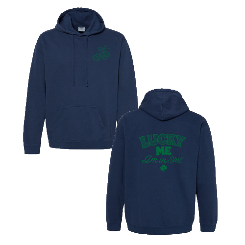Comfort Colors Unisex Garment-Dyed Hooded Sweatshirt -- True Navy