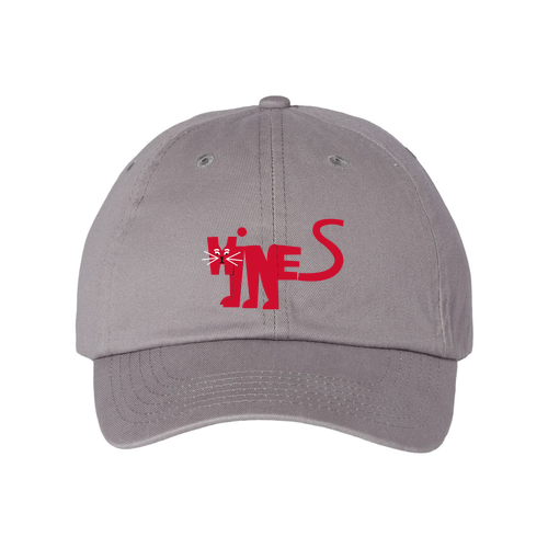 Valucap Bio-Washed Unstructured Hat -- Grey