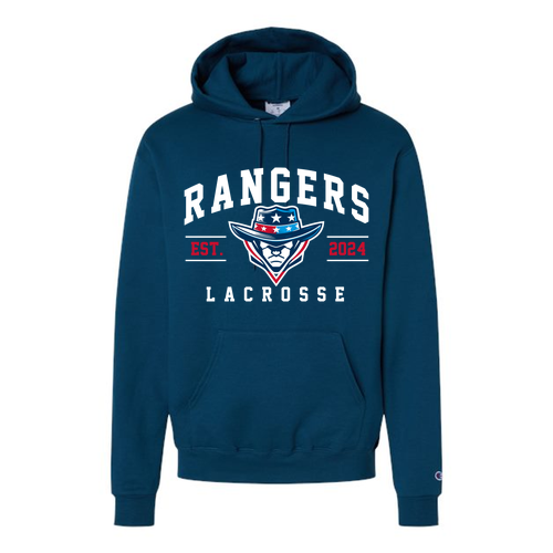 Champion Powerblend Adult Hooded Sweatshirt -- Late Night Blue