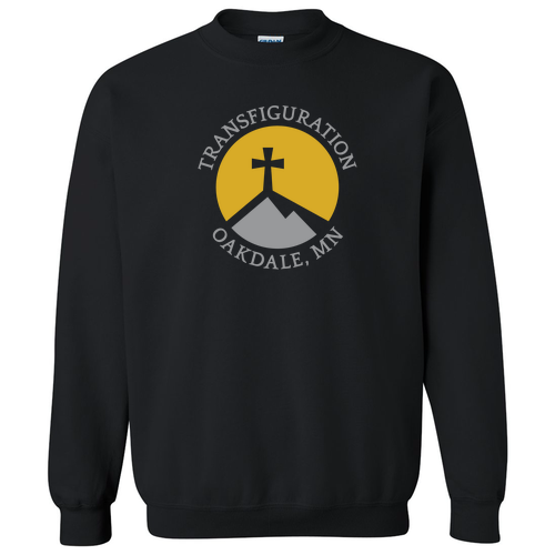 Gildan Heavy Blend Crew Neck Sweatshirt -- Black