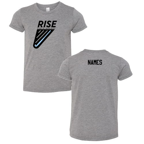 YOUTH Triblend Short Sleeve Tee -- Grey TriBlend