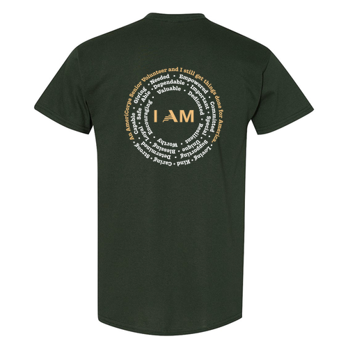 I Am Tee -- Forest Green