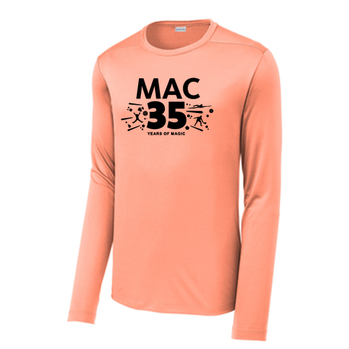 Sport-Tek  Posi-UV Pro Long Sleeve Tee -- Soft Coral