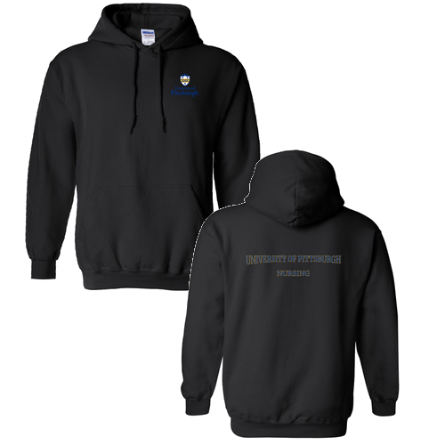 Gildan Heavy Blend Hooded Sweatshirt -- Black