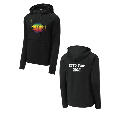Sport-Tek Drive Fleece Pullover Hoodie -- Black