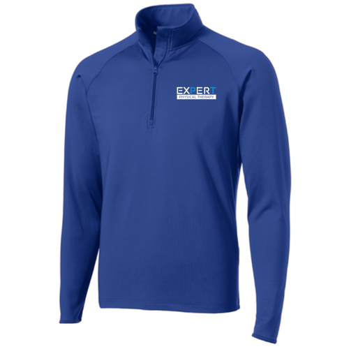 Sport Wick Stretch Half Zip Pullover -- True Royal
