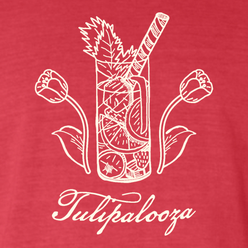 Comfort Colors Ringspun Garment Dyed T Shirt -- Watermelon