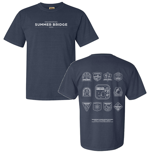 Comfort Colors Ringspun Garment Dyed T Shirt -- Denim