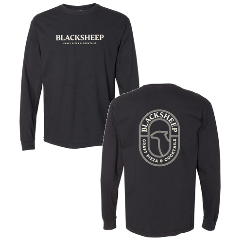 Comfort Colors Ringspun Long Sleeve Tee -- Black