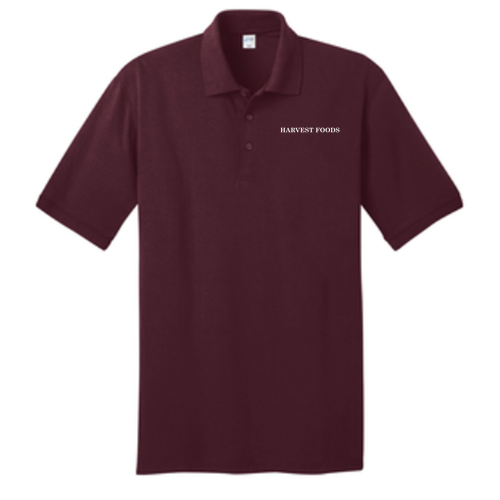 Core Blend Jersey Knit Polo -- Athletic Maroon