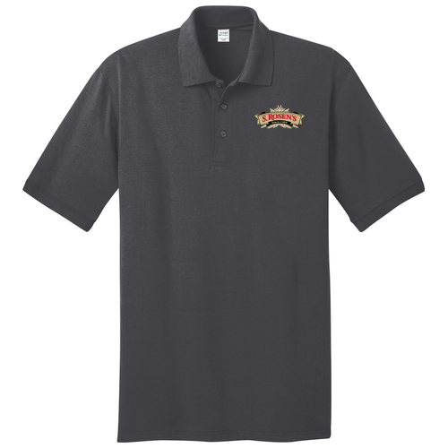 Port & Company Core Blend Jersey Knit Polo -- Charcoal