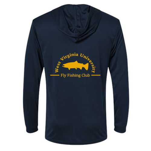 Paragon Bahama Performance Hooded Long Sleeve T-Shirt -- Navy