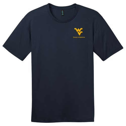 District Made Men's Perfect Weight Crew Tee -- New Navy