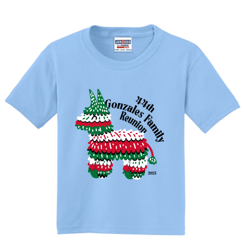 Youth Jerzees Youth 50/50 Heavyweight T-Shirt -- Light Blue