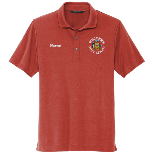 Mercer+Mettle Stretch Jersey Polo -- Terracotta (Embroidery)