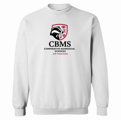 Gildan Heavy Blend Crew Neck Sweatshirt -- White