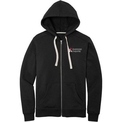District Re-Fleece Full-Zip Hoodie -- Black