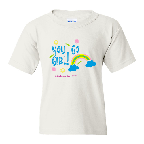 Gildan Heavy Cotton Basic YOUTH T-Shirt -- White