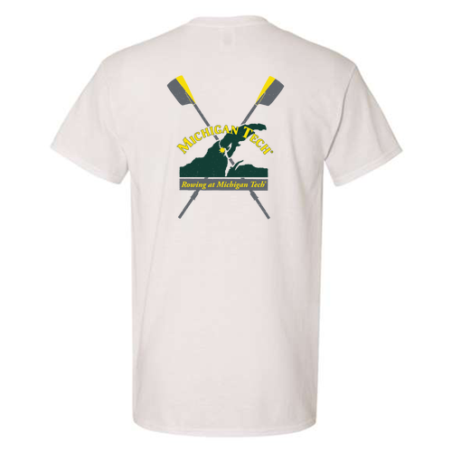 Gildan Heavy Cotton Adult Tee with Pocket -- White