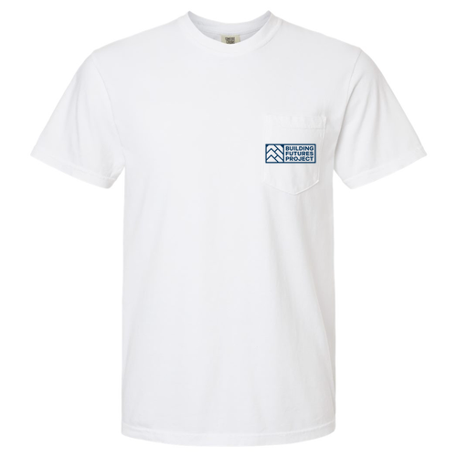 Comfort Colors Unisex Garment-Dyed Heavyweight Pocket T-Shirt -- White