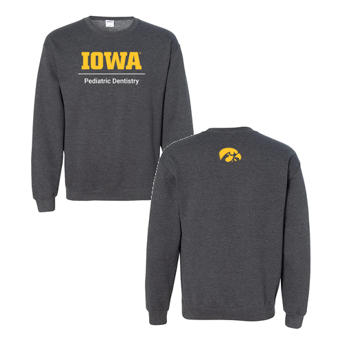 Gildan Heavy Blend Crew Neck Sweatshirt -- Dark Heather