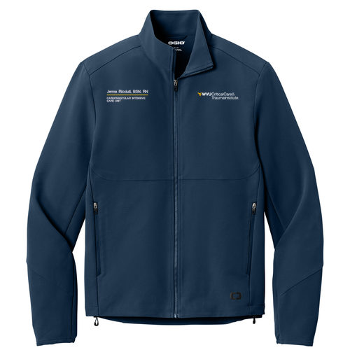 OGIO Women’s Kinetic Soft Shell -- River Blue Navy
