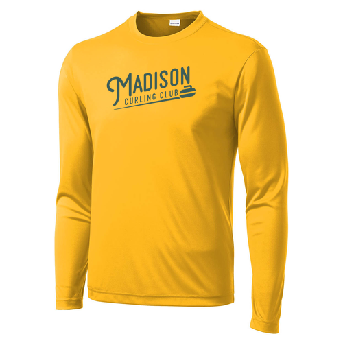 Sport Tek Long Sleeve Competitor -- Gold