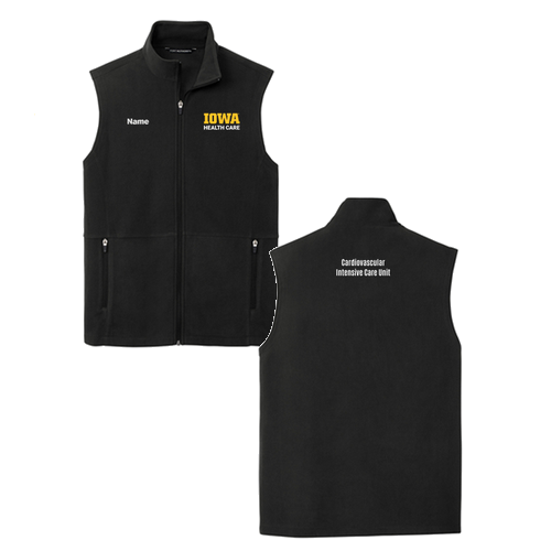 Port Authority Accord Microfleece Vest -- Black