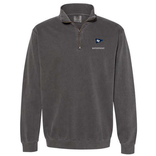 Comfort Colors Adult Quarter Zip Sweatshirt -- Pepper